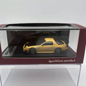 IGNITION MODEL 1:64 MAZDA RX7 AMEMIYA AMARILLO