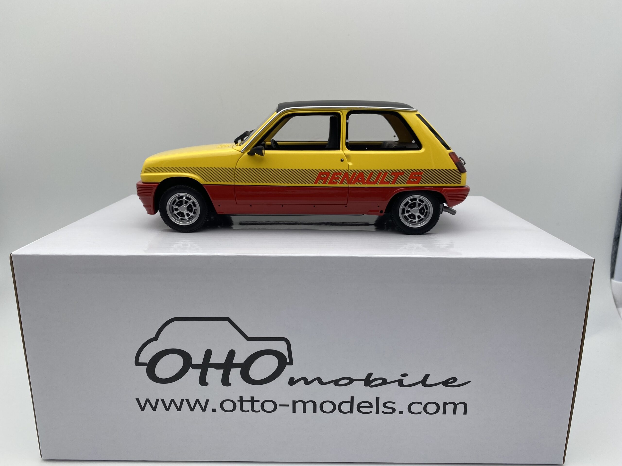 Renault 5 Ts 1978 1/18 Car Miniature Otto Rally Monte-Carlo
