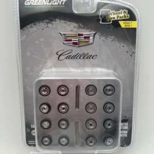 GREENLIGHT 1:64 SET RUEDAS CADILLAC