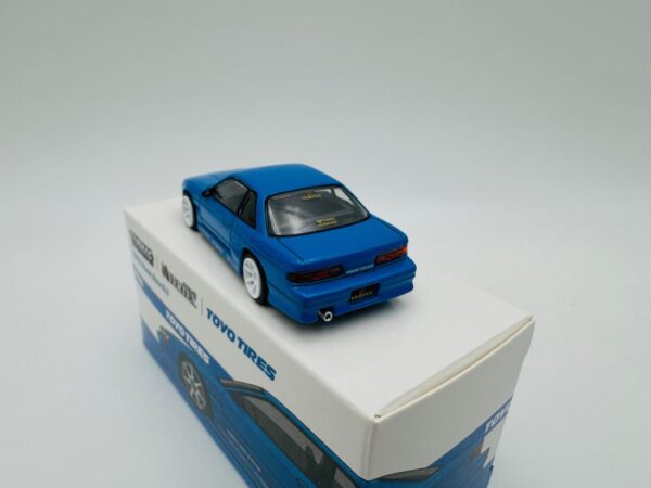 TARMAC WORKS 1:64 VERTEX SILVIA S13 BLUE METALLIC - Imagen 3