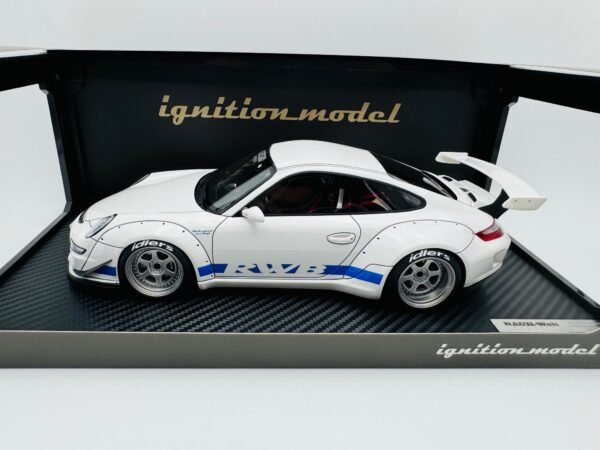 IGNITION MODEL 1:18 PORSCHE RWB 997 GT3 WHITE  IG3252 – Image 2