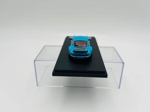 RHINO MODEL 1:64 POIRSCHE SINGER TURBO STUDY 930 AZUL - Imagen 5