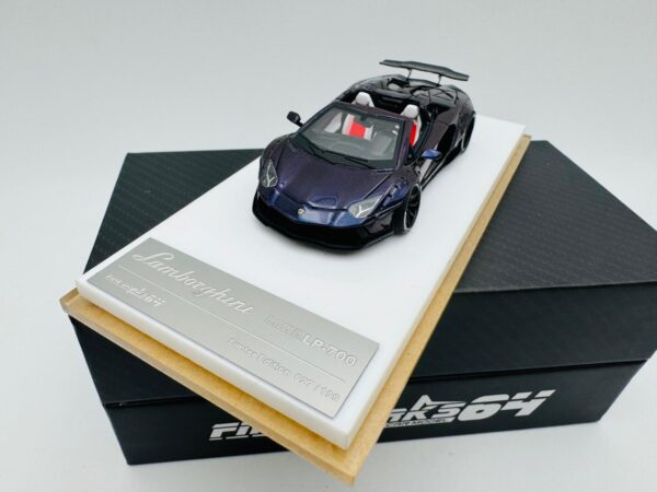 FINE WORKS64 1:64 LAMBORGHINI LP700 PURPLE - Image 2