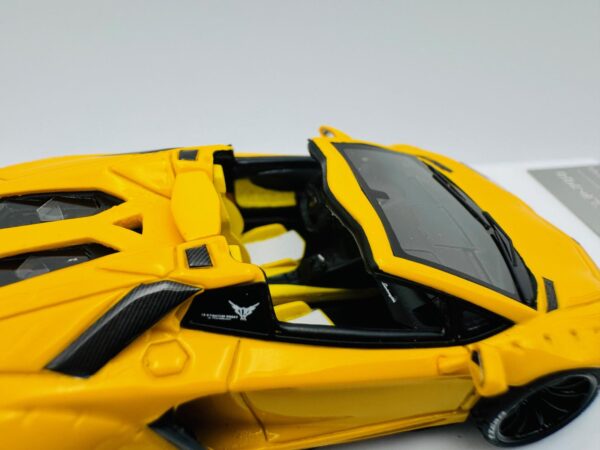 FINE WORKS64 1:64 LAMBORGHINI LP700 YELLOW – Bild 5