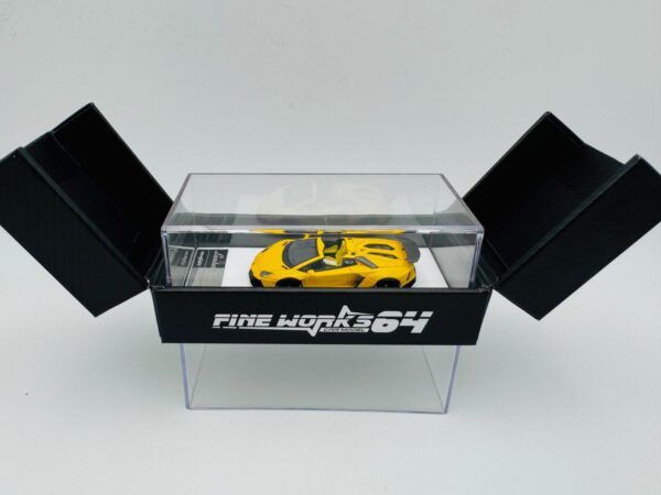 FINE WORKS64 1:64 LAMBORGHINI LP700 YELLOW – Bild 6