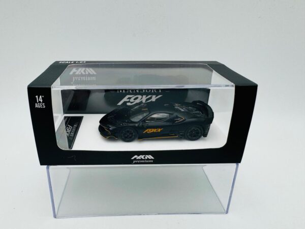 HKM 1:64 MANSORY SF90 F9XX BLACK COUPE