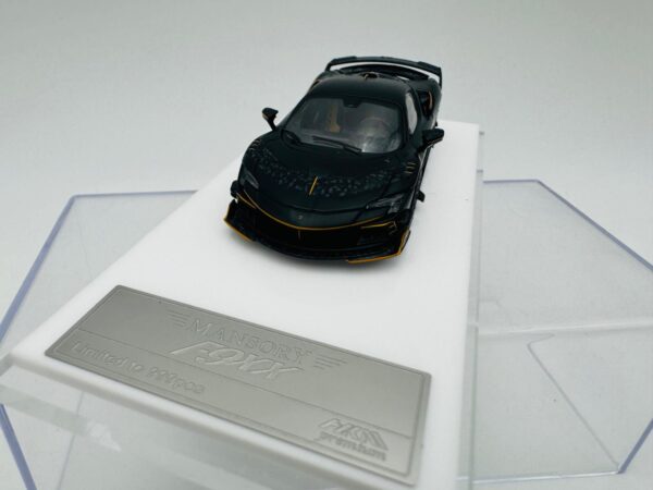 HKM 1:64 MANSORY SF90 F9XX BLACK COUPE - Imagen 2