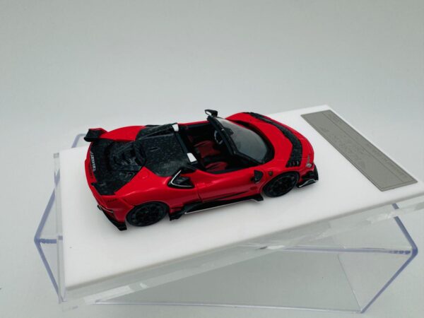 HKM 1:64 MANSORY SF90 F9XX RED CONVERTIBLE - Imagen 7