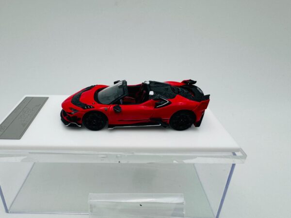 HKM 1:64 MANSORY SF90 F9XX RED CONVERTIBLE - Imagen 3