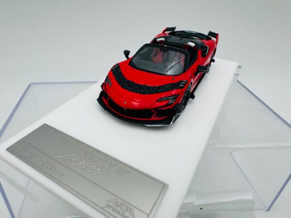 HKM 1:64 MANSORY SF90 F9XX RED CONVERTIBLE - Imagen 4