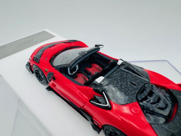 HKM 1:64 MANSORY SF90 F9XX RED CONVERTIBLE - Imagen 5