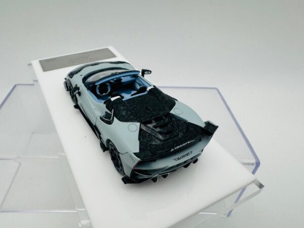 HKM 1:64 MANSORY SF90 F9XX GREY CONVERTIBLE - Imagen 6