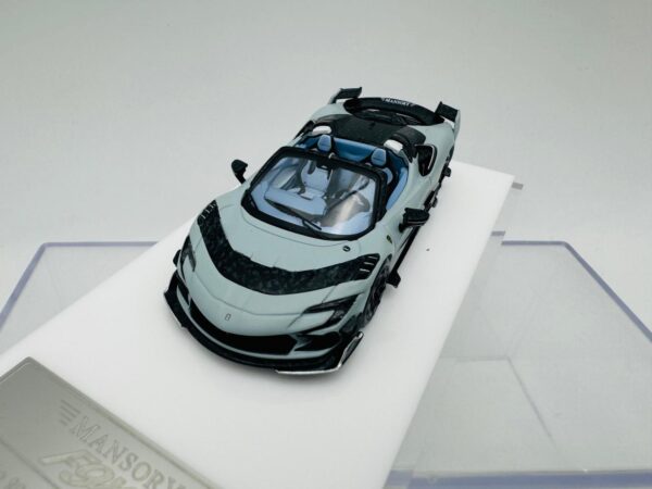 HKM 1:64 MANSORY SF90 F9XX GREY CONVERTIBLE - Imagen 4