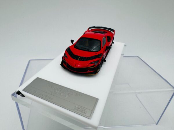 HKM 1:64 MANSORY SF90 F9XX RED COUPE - Imagen 2