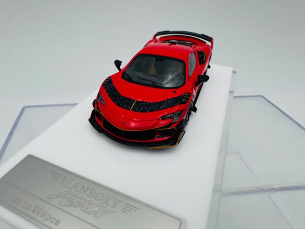 HKM 1:64 MANSORY SF90 F9XX RED COUPE - Imagen 3