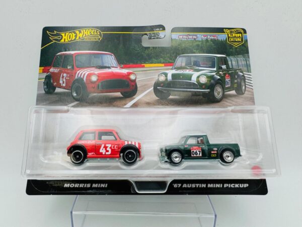 HOTWHEELS 1:64 SET MORRIS MINI / AUSTIN MINI