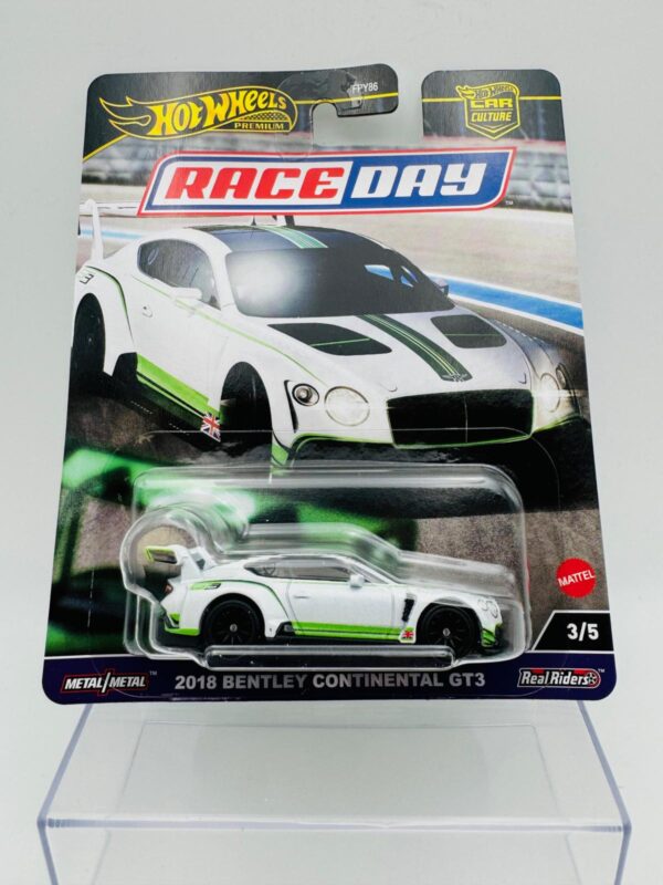 HOTWHEELS 1:64 2018 BENTLEY CONTINENTAL GT3