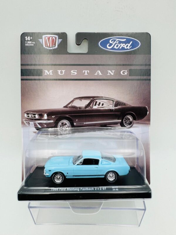 M2 MACHINES 1:64 FORD MUSTANG FASTBACK 1966