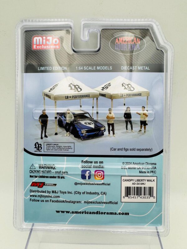 AMERICAN DIORAMA 1:64 CARPA LIBERTY WALK - Imagen 2