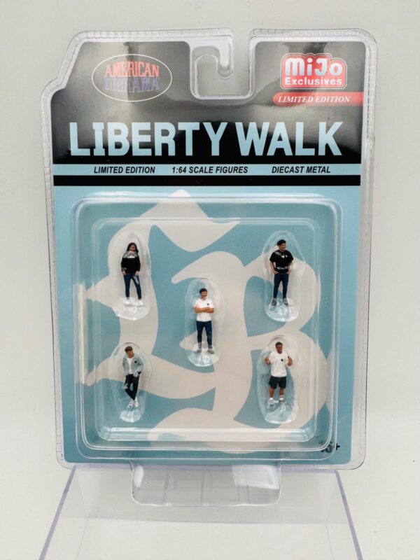 AMERICAN DIORAMA 1:64 FIGURAS LIBERTY WALK