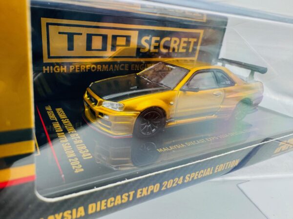 INNO MODELS 1:64 NISSAN SKYLINE GTR TOP SECRET TOKYO AUTO SALON 2024 - Image 2