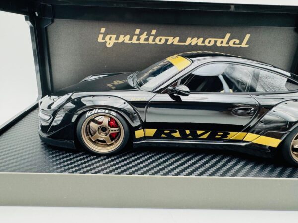 IGNITION MODEL 1:18 PORSCHE 997 RWB BLACK IG3247 – Image 4