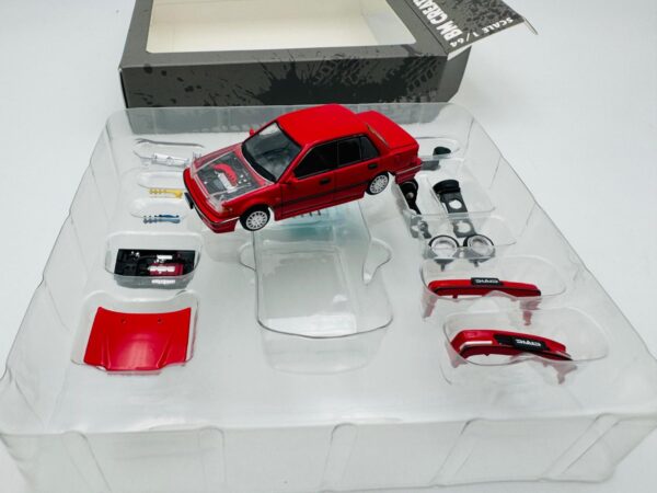 BM 1:64 HONDA CIVIC EF2 RED - Imagen 2