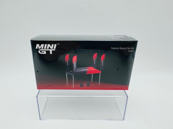 MINI GT 1:64 PADDOCK SERVICE TENT SET ADVAN