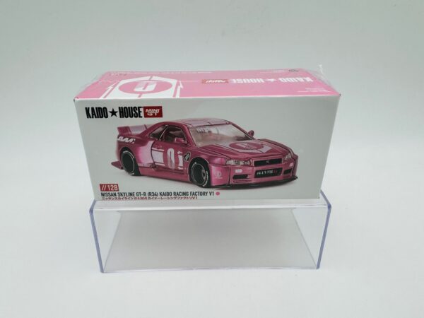 MINI GT 1:64 NISSAN GTR R34 KAIDO RACING FACTORY V1 128