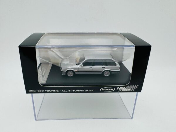 MORTAL 1:64 BMW E30 TOURING SILVER