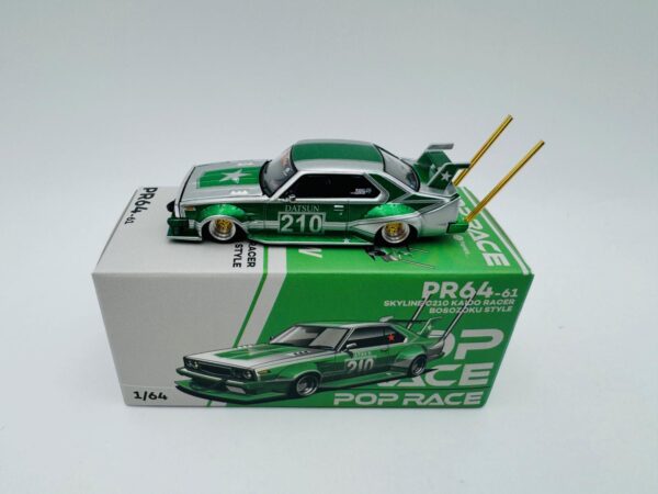 POP RACE 1:64 SKYLINE C210 KAIDO RACER BOSOZOKU STYLE