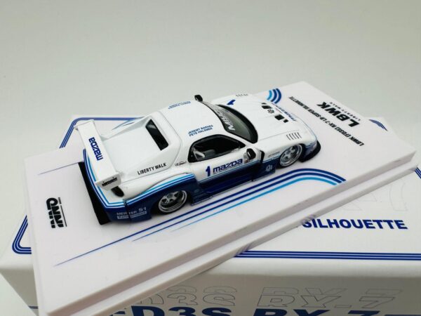 INNO MODELS 1:64 MAZDA LBWK RX7 LB-SUPER SILHOUETTE HK TOY CAR SALON 2024 - Imagen 6