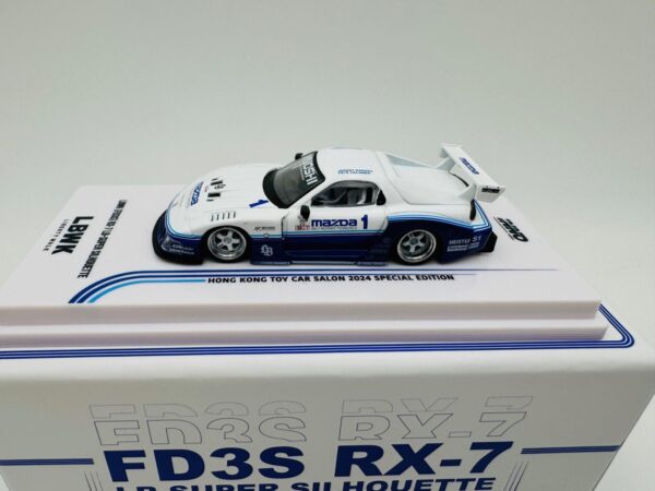 INNO MODELS 1:64 MAZDA LBWK RX7 LB-SUPER SILHOUETTE HK TOY CAR SALON 2024 - Imagen 3