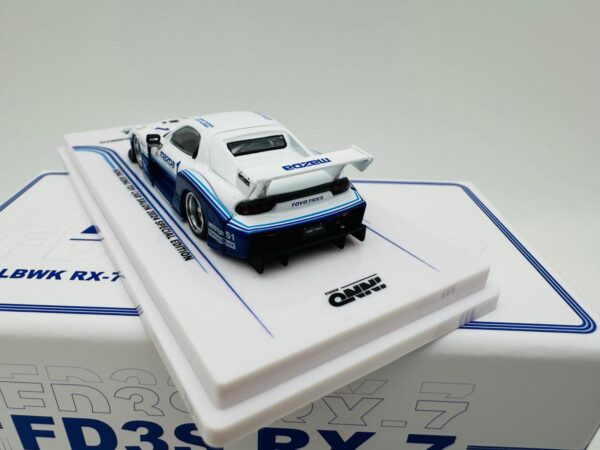 INNO MODELS 1:64 MAZDA LBWK RX7 LB-SUPER SILHOUETTE HK TOY CAR SALON 2024 - Imagen 5