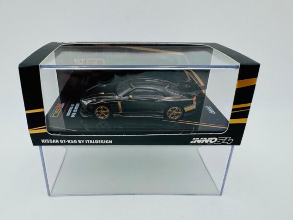 INNO MODELS 1:64 NISSAN GT-R50 BY ITALDESIGN BLACK