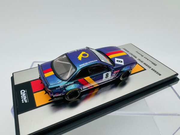 INNO MODELS 1:64 NISSAN SILVIA S14 ROCKET BUNNY BOSS MAGIC PURPLE - Imagen 6