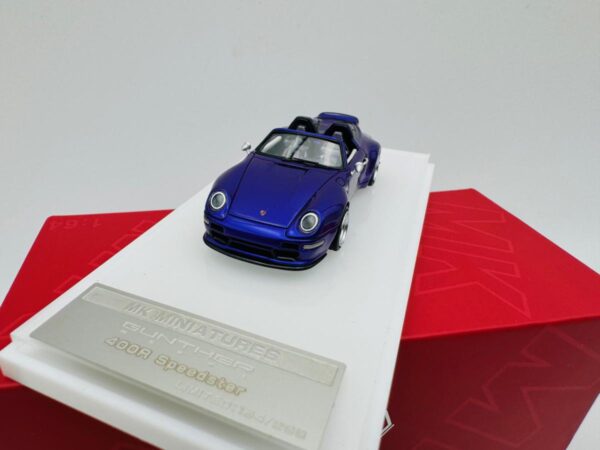 MK 1:64 PORSCHE GUNTHER WERKS 993 CONVERTIBLE  METALLIC PURPLE – Image 3