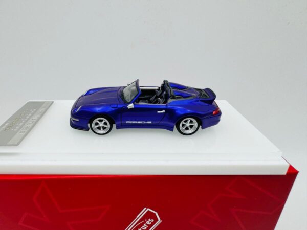 MK 1:64 PORSCHE GUNTHER WERKS 993 CONVERTIBLE  METALLIC PURPLE - Imagen 2