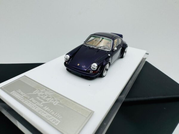 MY64 1:64 PORSCHE KAEGE RETRO TURBO SCORPIO PURPLE METALLIC - Imagen 2