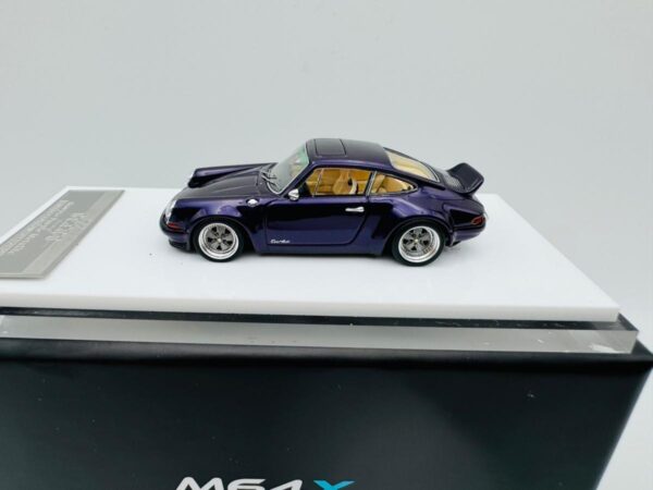 MY64 1:64 PORSCHE KAEGE RETRO TURBO SCORPIO PURPLE METALLIC