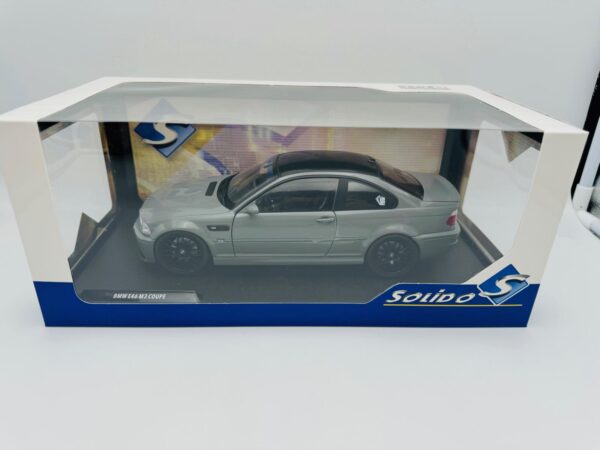 SOLIDO 1:18 BMW E46 M3 NARDO GREY 2000