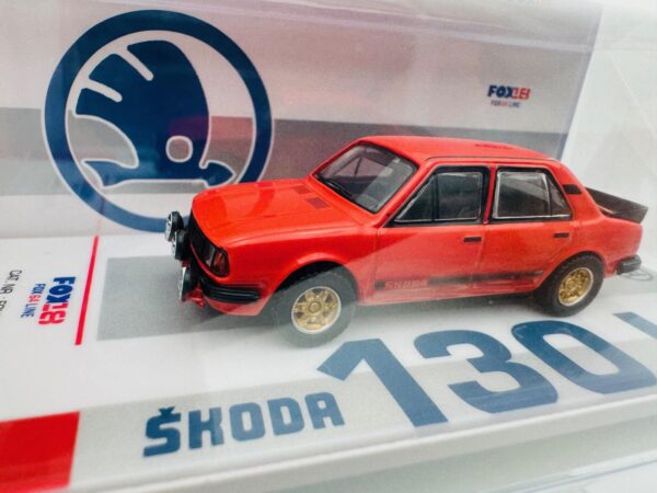 FOX64 1:64 SKODA 130 RED PLAIN BODY – Image 2