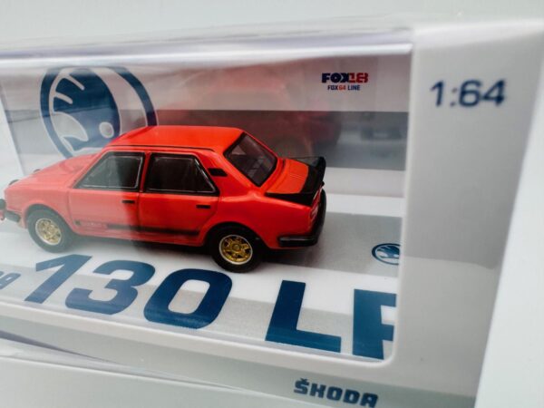 FOX64 1:64 SKODA 130 RED PLAIN BODY – Image 3