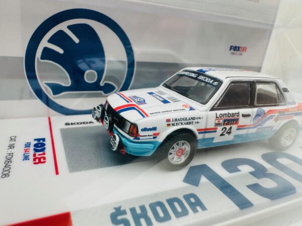 FOX64 1:64 SKODA 130 LR Nº24 RALLY RAC 1986 – Bild 2