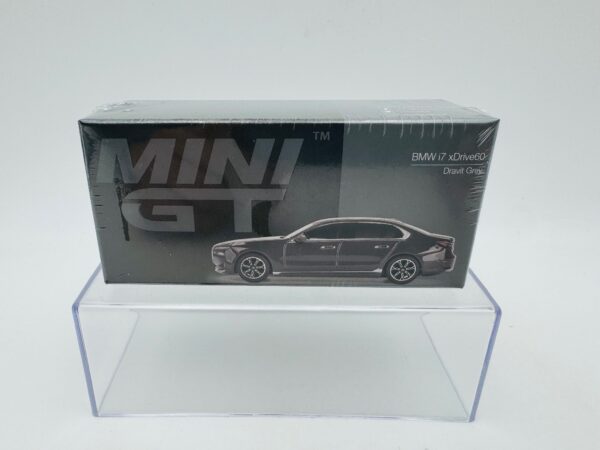 MINI GT 1:64 BMW I7 XDRIVE60 DRAVIT GREY