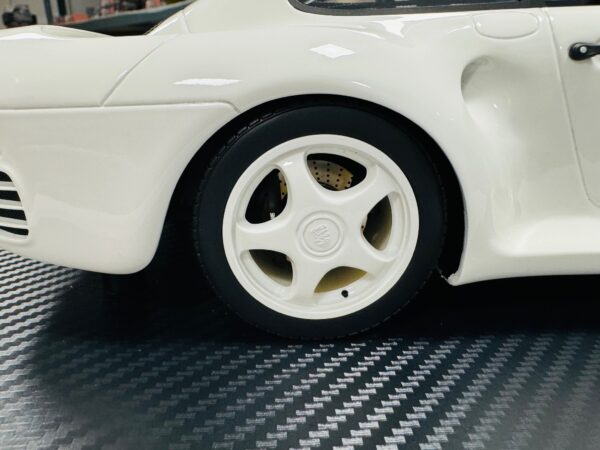 TSM MODEL 1:12 PORSCHE 959 SPORT GRAND PRIX WHITE - Imagen 10