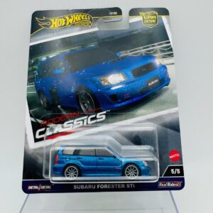 HOTWHEELS 1:64 SUBARU FORESTER STI AZUL
