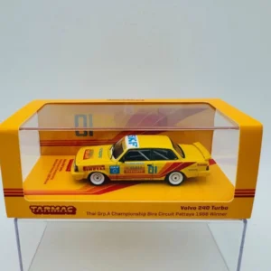 TARMAC WORKS 1:64 VOLVO 240 TURBO THAI GROUP A WINNER 1988