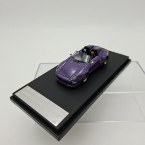 STREET WEAPON 1:64 PORSCHE GUNTHER WERKS DARK PURPLE CONVERTIBLE