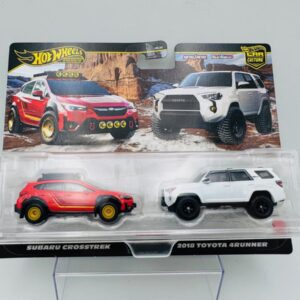 HOTWHEELS 1:64 SET SUBARU CROSSTREK Y TOYOTA 4RUNNER